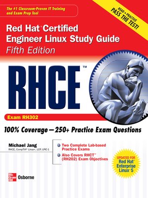 cover image of RHCE<sup>TM</sup> Red Hat&#174; Certified Engineer Linux Study Guide (Exam RH302)
